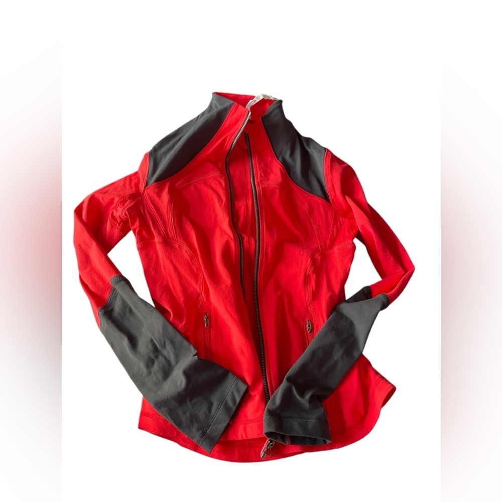 Lululemon Women's Red and Black Jacket